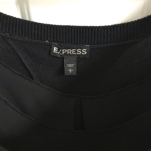 Black top from Express size large - Picture 3 of 6